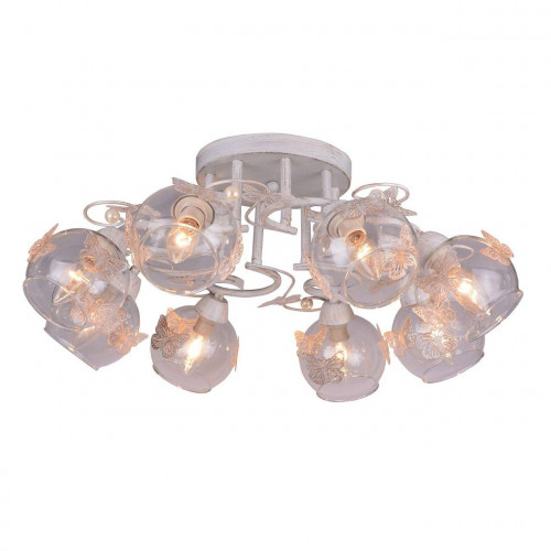 потолочная люстра arte lamp alessandra a5004pl-8wg в Мурманске