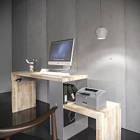стол рабочий письменный с подставкой для монитора ecocomb-3 в Мурманске