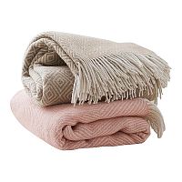 розовый шерстяной плед в Мурманске