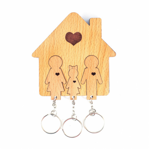 ключница «семья с дочерью» в Мурманске