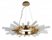 подвесная люстра crystal lux fair sp12 gold d800 в Мурманске