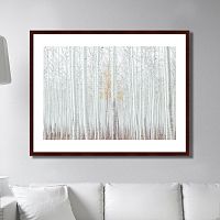 картина: the white wood forest в Мурманске