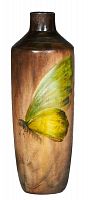 ваза настольная fresco yellow butterfly в Мурманске