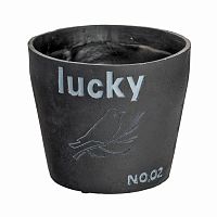 цветочный горшок lucky чёрный в Мурманске