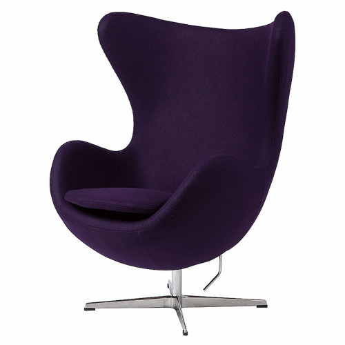 кресло egg chair темно-фиолетовое в Мурманске