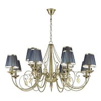 подвесная люстра odeon light niagara 3921/12 синяя в Мурманске