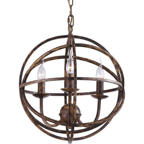 подвесная люстра arte lamp kopernik a1703sp-3br в Мурманске